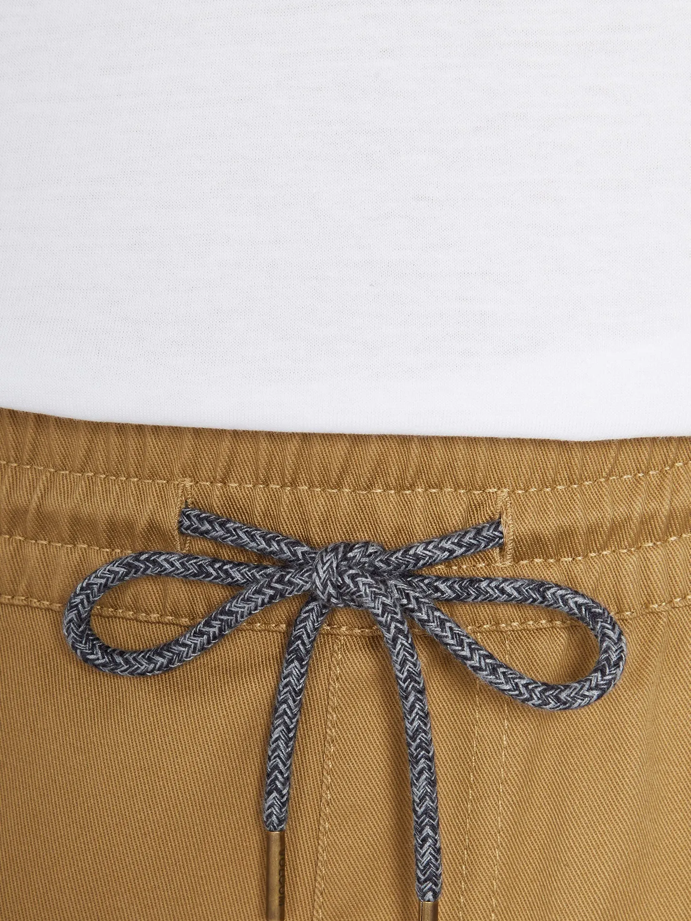 Frickin Elasticated Waist 19" Short - DARK KHAKI