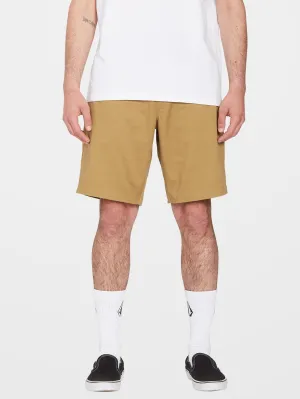 Frickin Elasticated Waist 19" Short - DARK KHAKI
