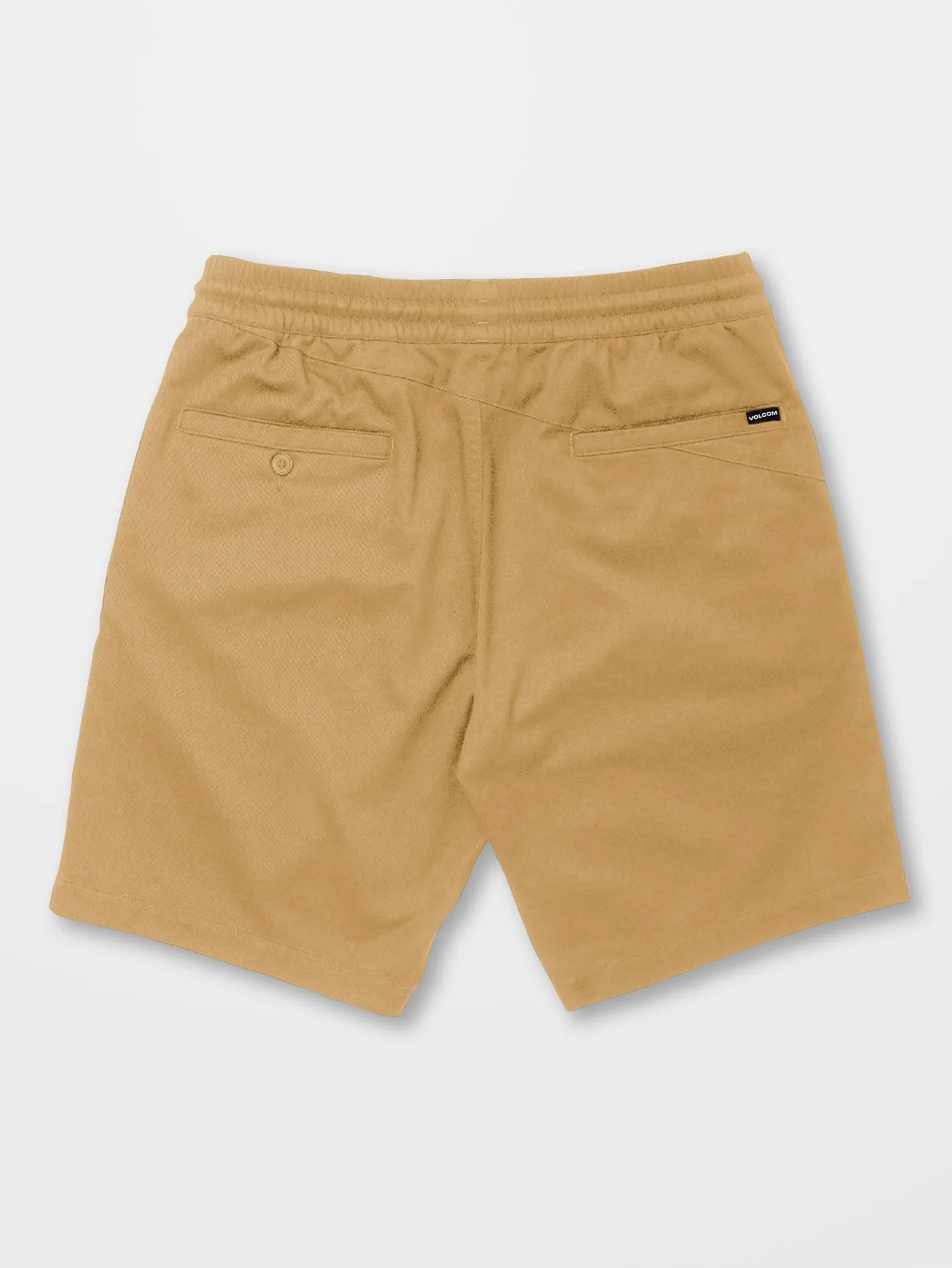 Frickin Elasticated Waist 19" Short - DARK KHAKI