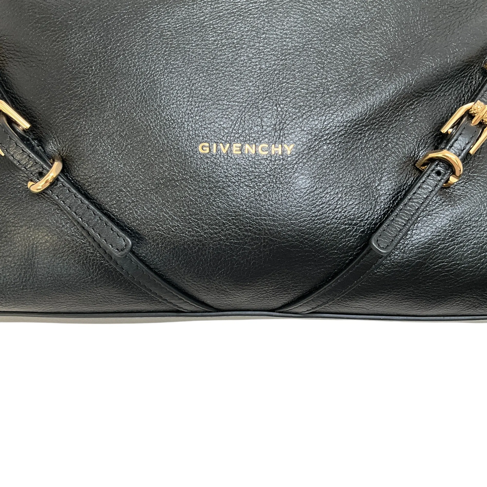 Givenchy Black Leather Voyou Chain Bag