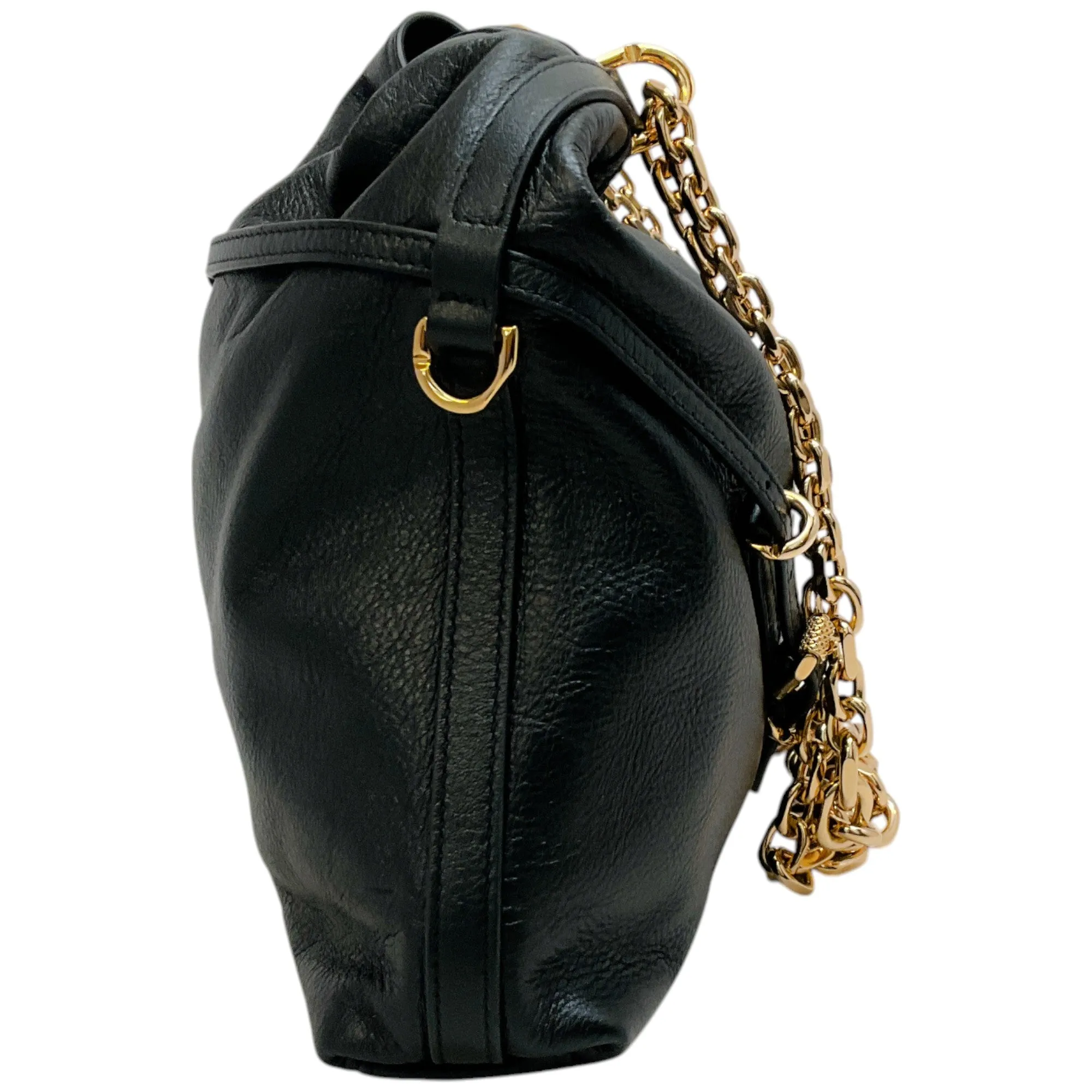 Givenchy Black Leather Voyou Chain Bag