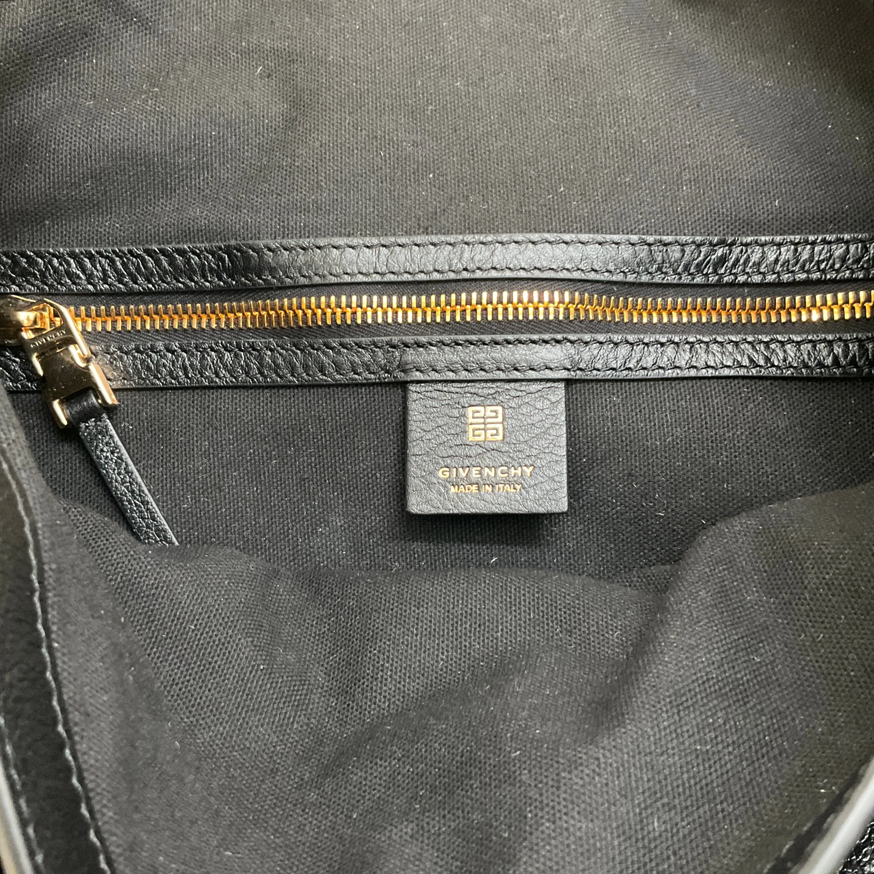 Givenchy Black Leather Voyou Chain Bag