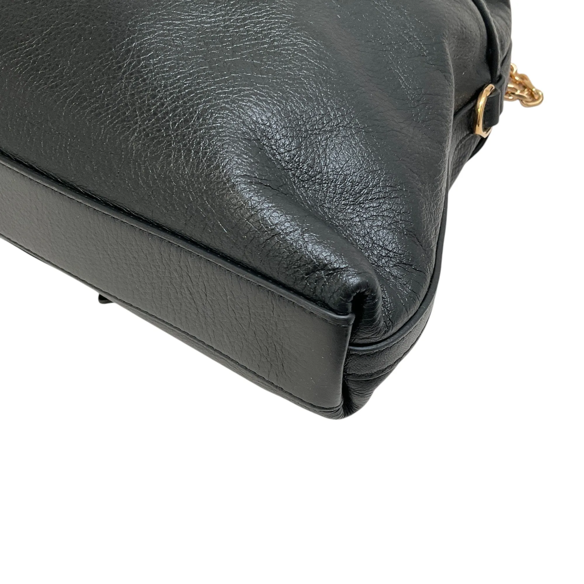 Givenchy Black Leather Voyou Chain Bag