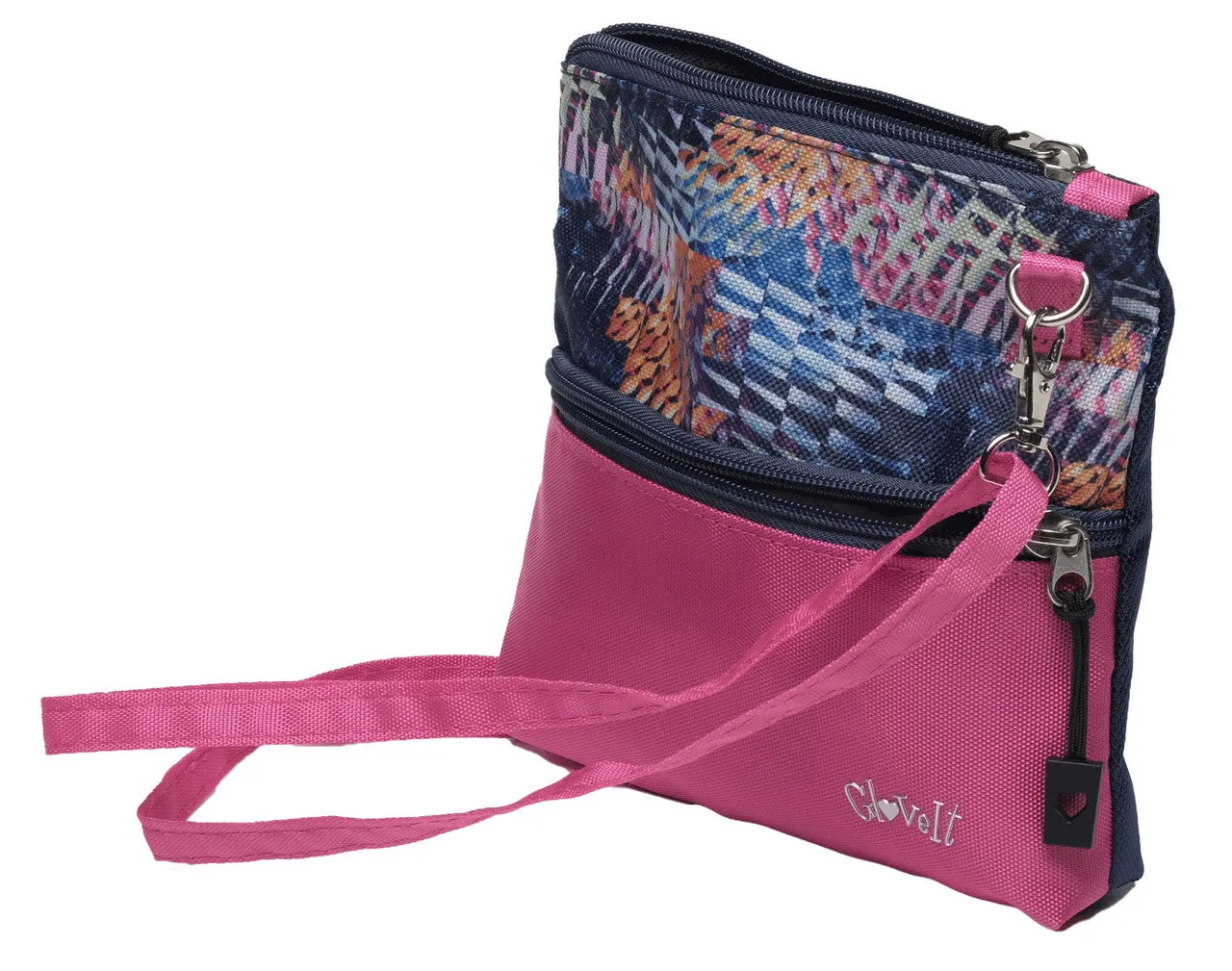 GLOVE IT WOMENS ZIP CARRYALL BAG - NAVY FUSION