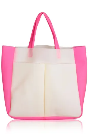 GOLD & GOLD RIKKI Neon Pink Silicone Bag