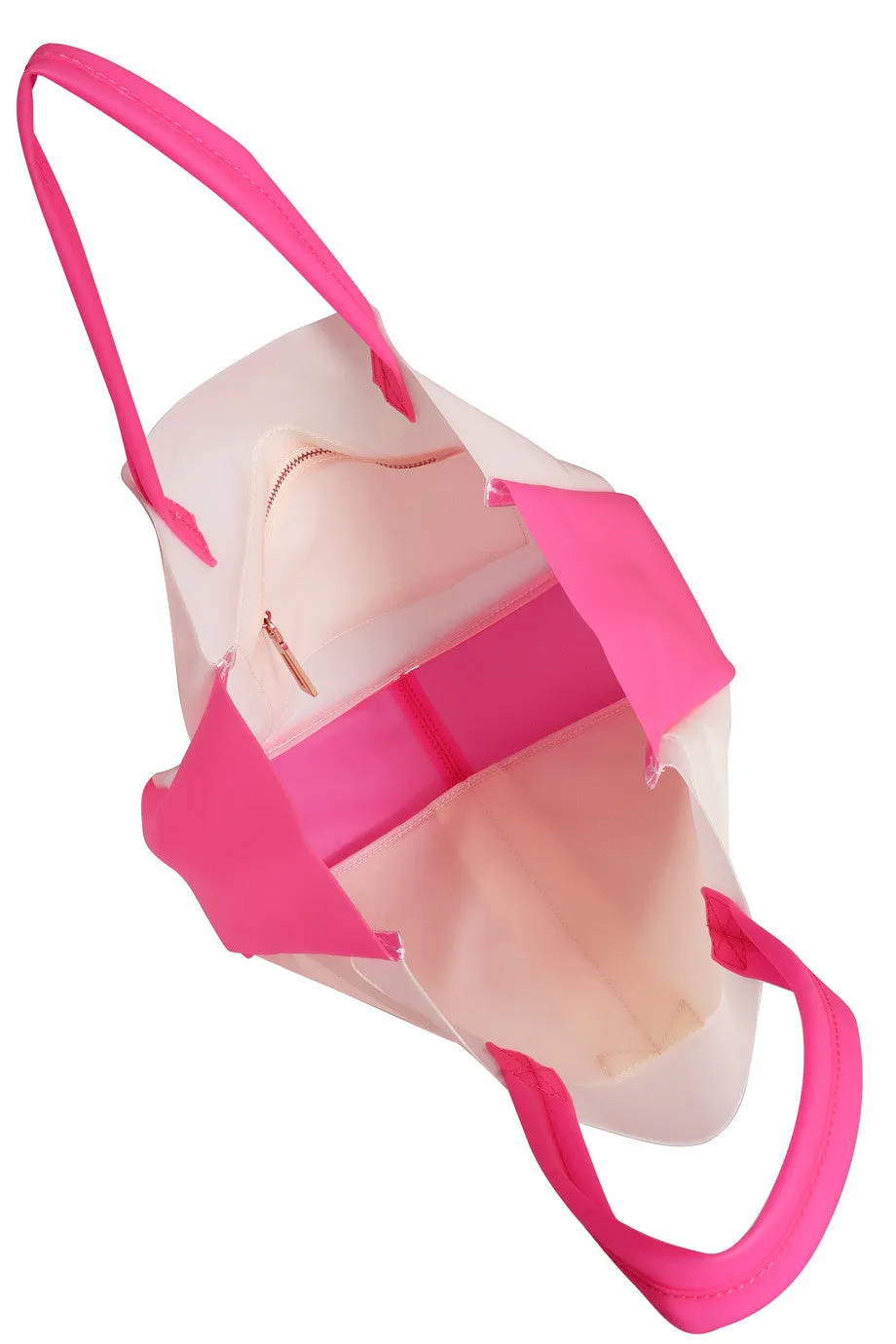 GOLD & GOLD RIKKI Neon Pink Silicone Bag
