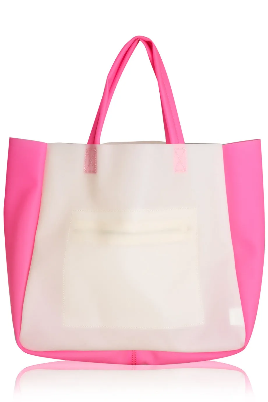 GOLD & GOLD RIKKI Neon Pink Silicone Bag