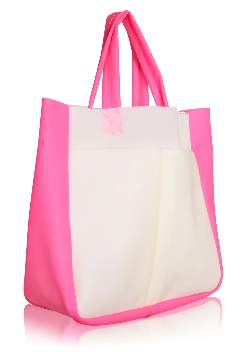 GOLD & GOLD RIKKI Neon Pink Silicone Bag
