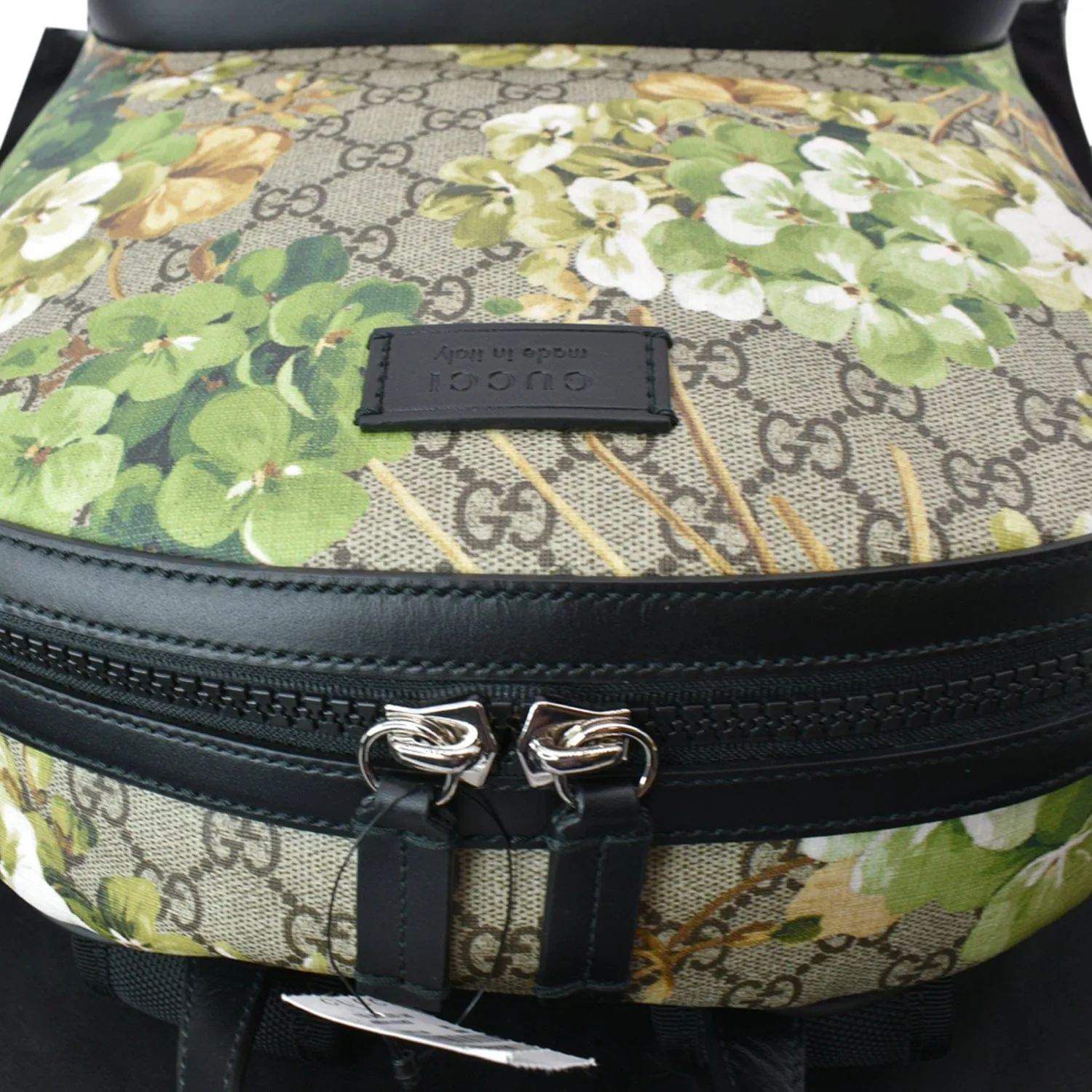 GUCCI Blooms GG Supreme Monogram Backpack Beige 406370