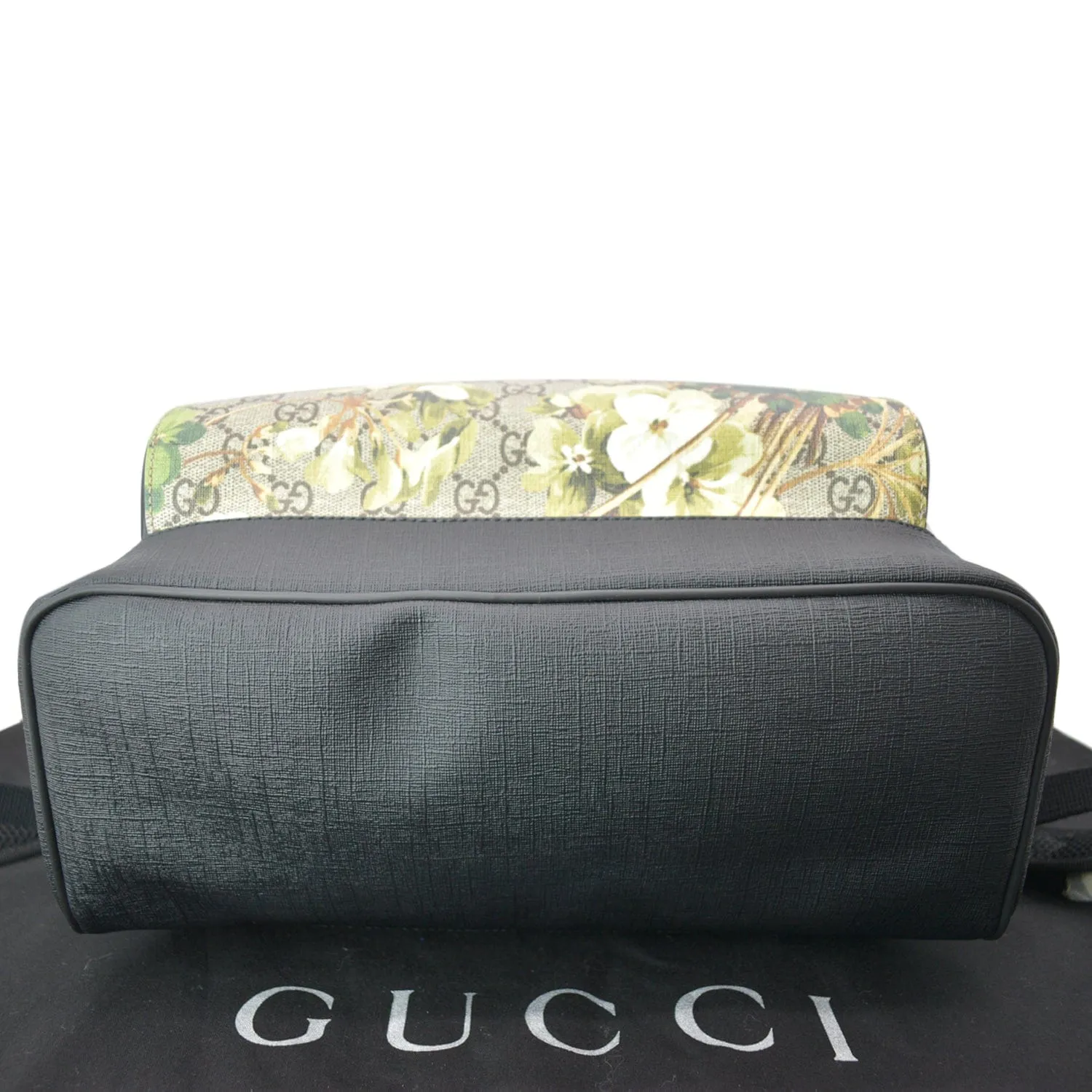 GUCCI Blooms GG Supreme Monogram Backpack Beige 406370