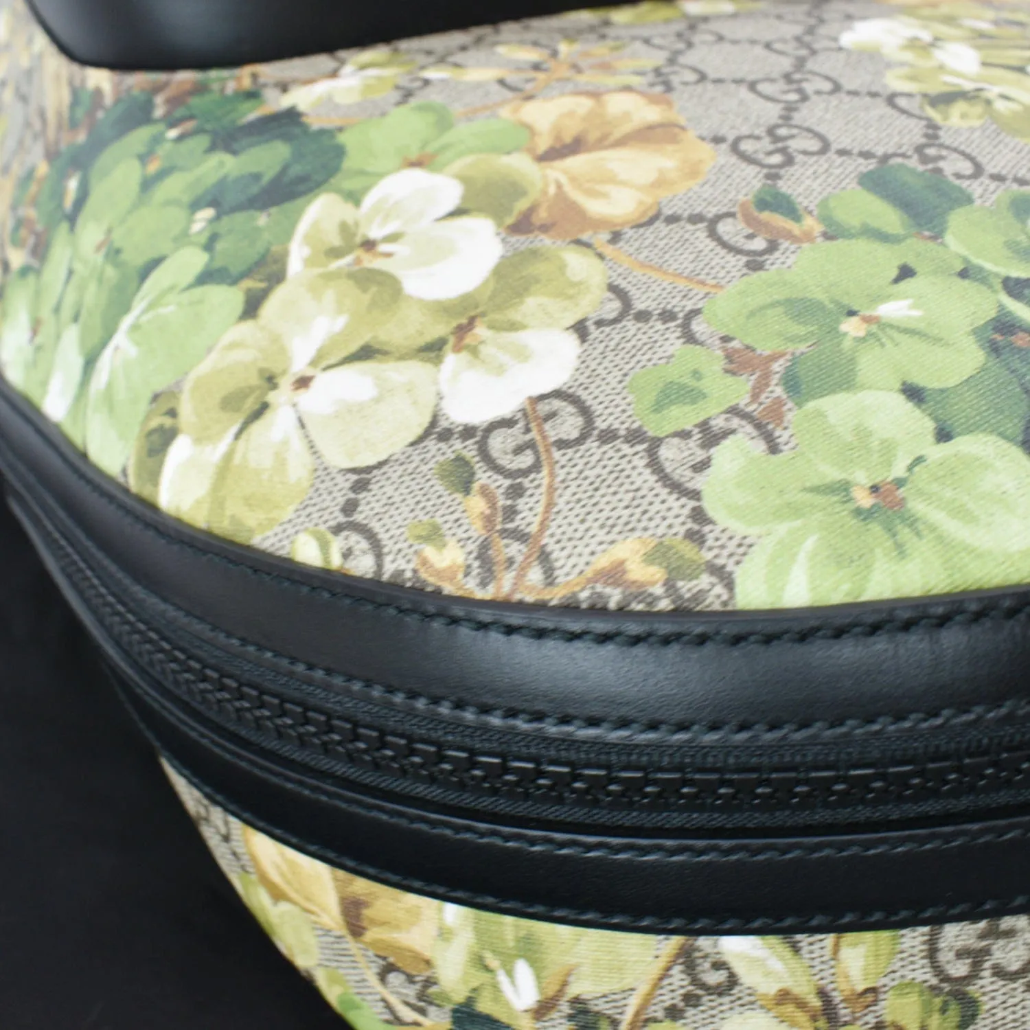 GUCCI Blooms GG Supreme Monogram Backpack Beige 406370