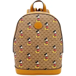 GUCCI Disney x Supreme Backpack Bag Beige 552884