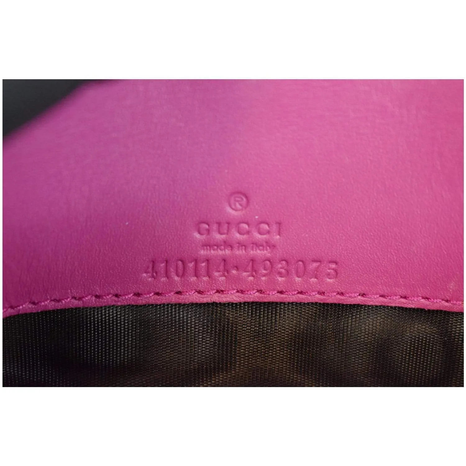 GUCCI GG Supreme Chain Wallet Clutch Bag Red 410114 - 15% OFF