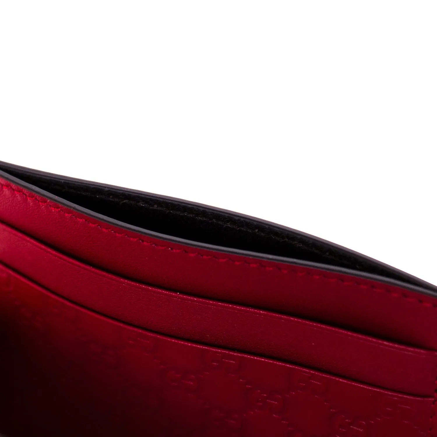 Gucci Guccissima Signature Card Holder