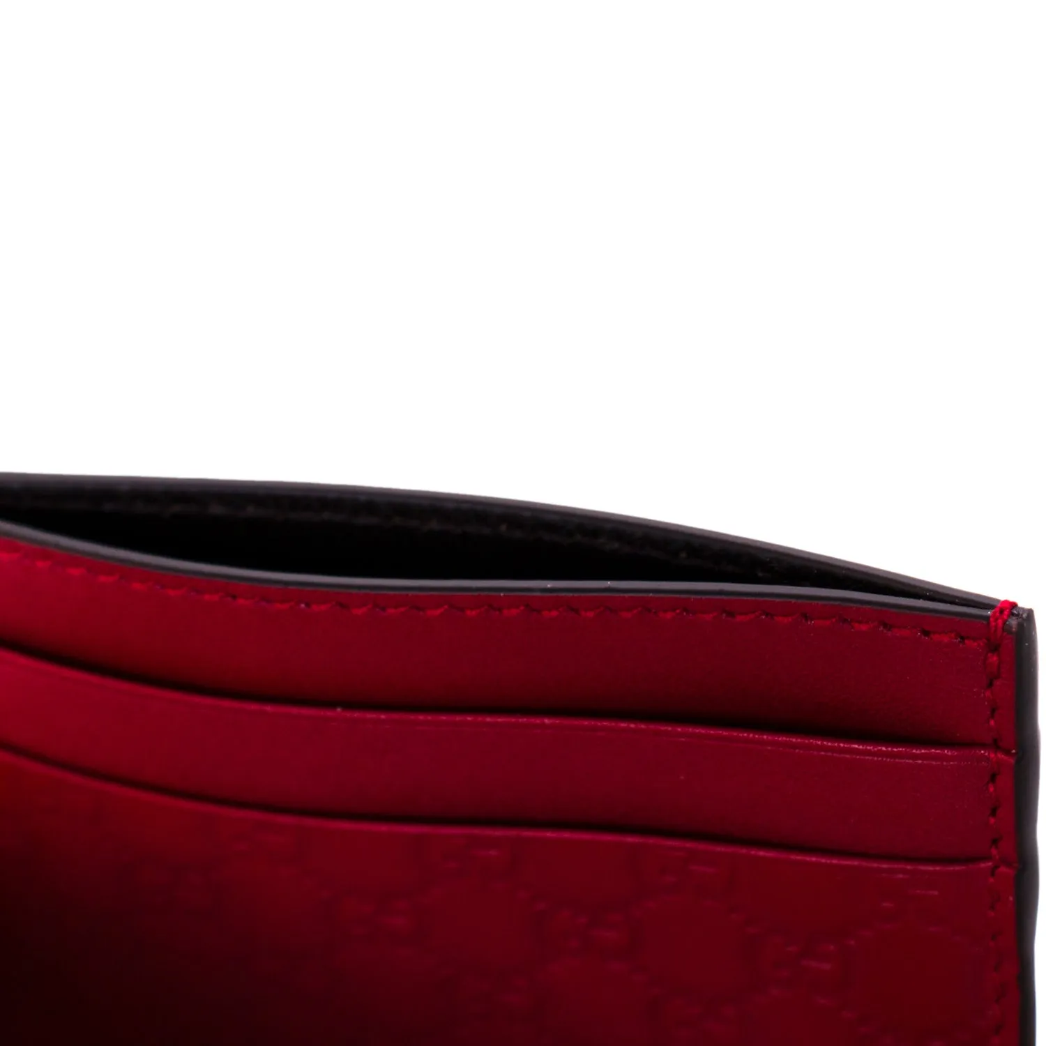 Gucci Guccissima Signature Card Holder