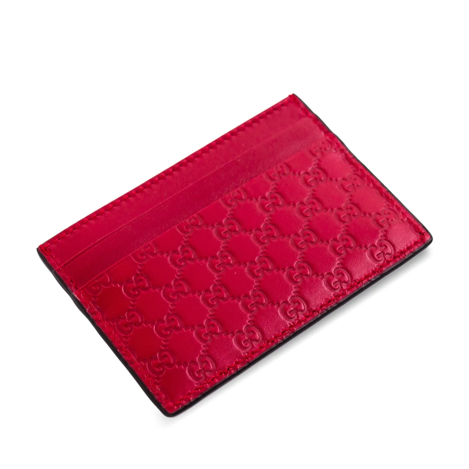 Gucci Guccissima Signature Card Holder