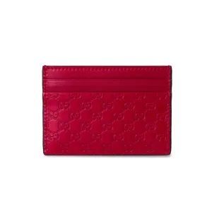 Gucci Guccissima Signature Card Holder