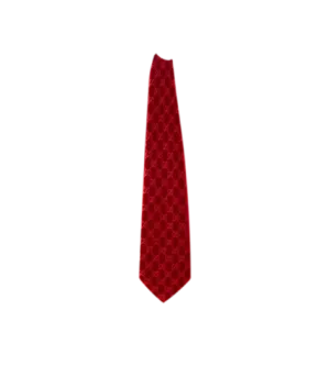 Gucci Red Velvet Tie