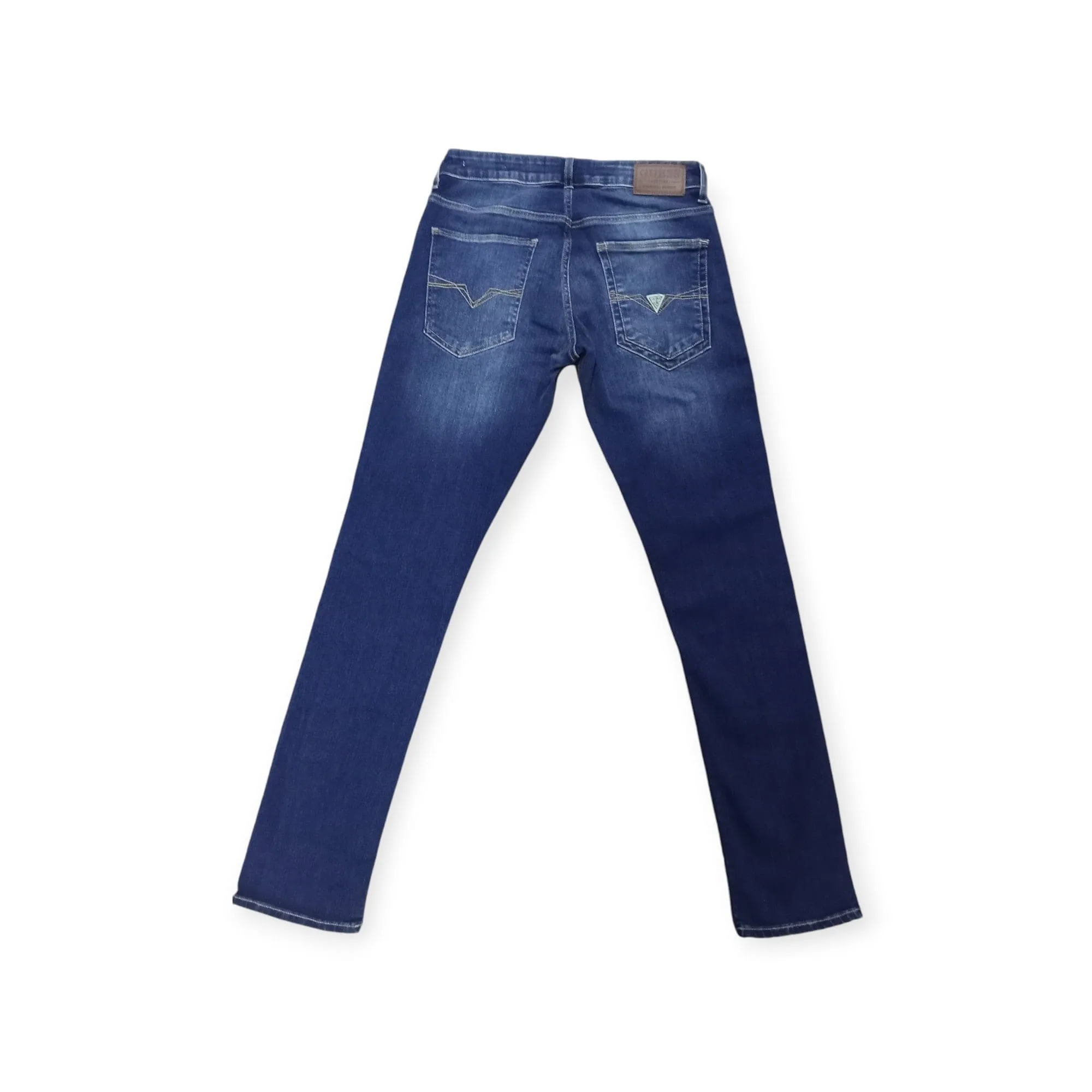 Guess Men's Dark Eco Super Skinny Dark Wash