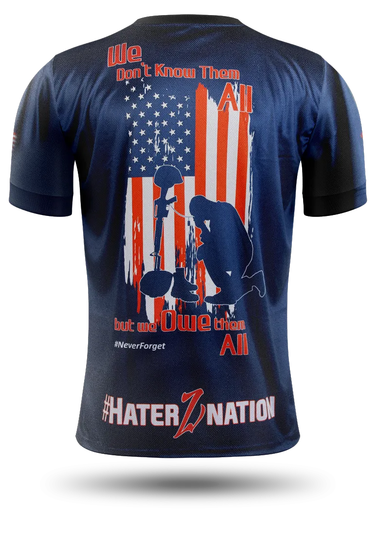 HaterZ "We Owe Them All" Patriotic Jersey