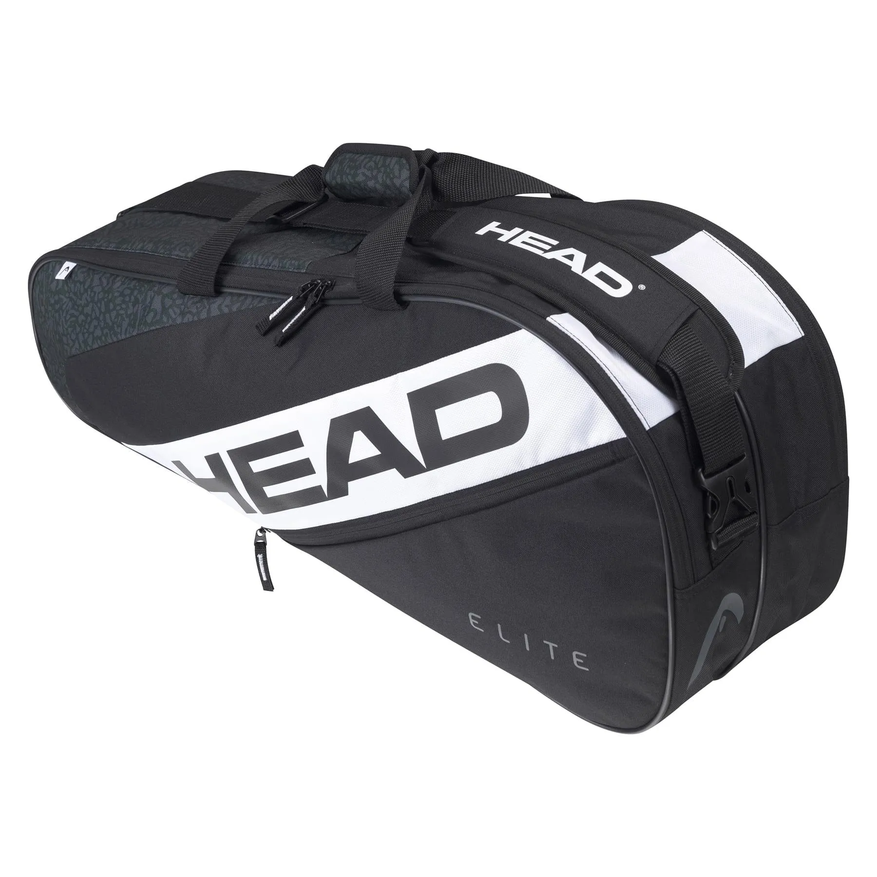 HEAD Elite 6R Combi 6 Racket Bag - Black / White