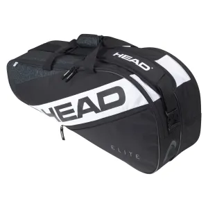 HEAD Elite 6R Combi 6 Racket Bag - Black / White
