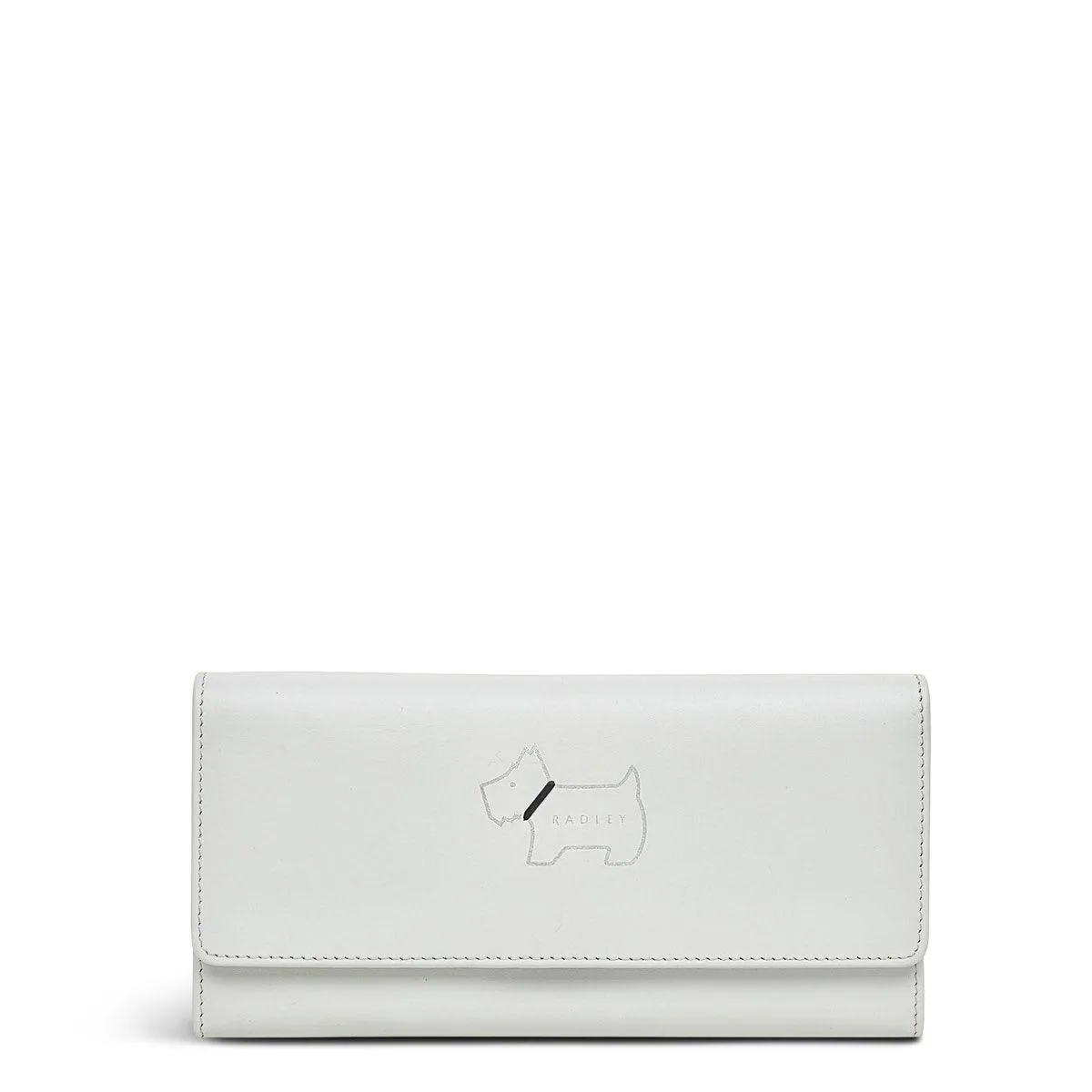 HERITAGE DOG OUTLINE - Large Flapover Matinee Purse