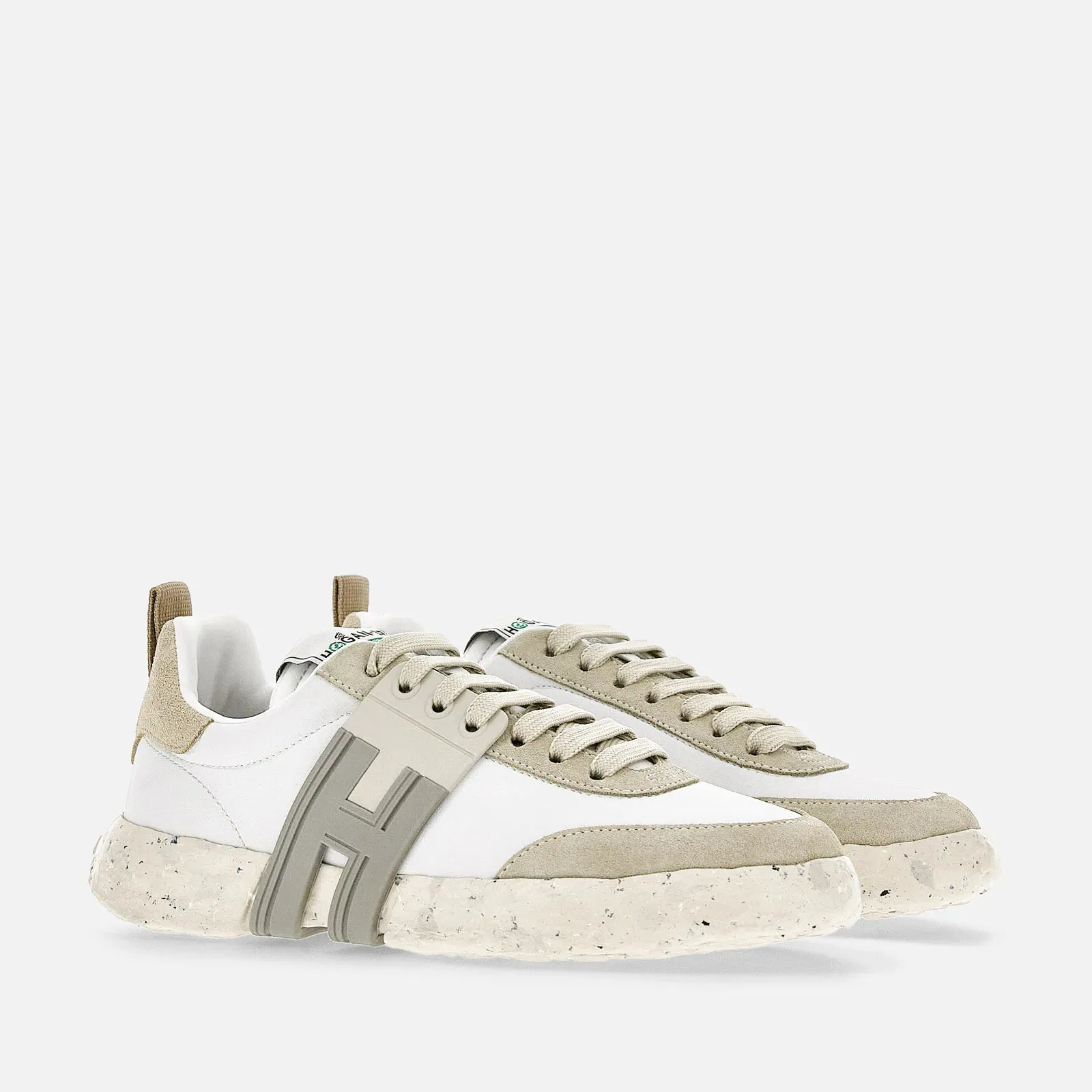 Hogan H-3R Sneakers - White/Beige