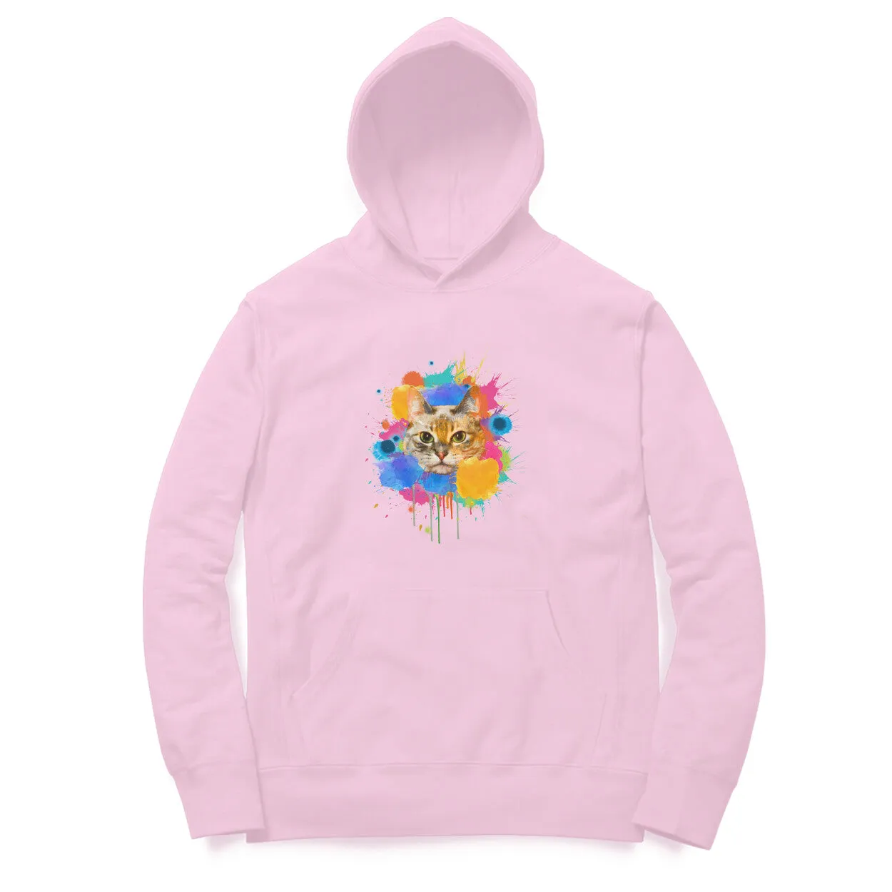 Hoodie (Men) - Splishy Splishy Cat (9 Colours)