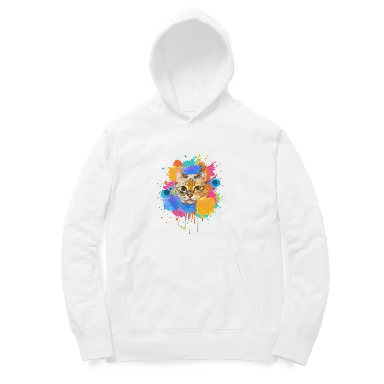 Hoodie (Men) - Splishy Splishy Cat (9 Colours)