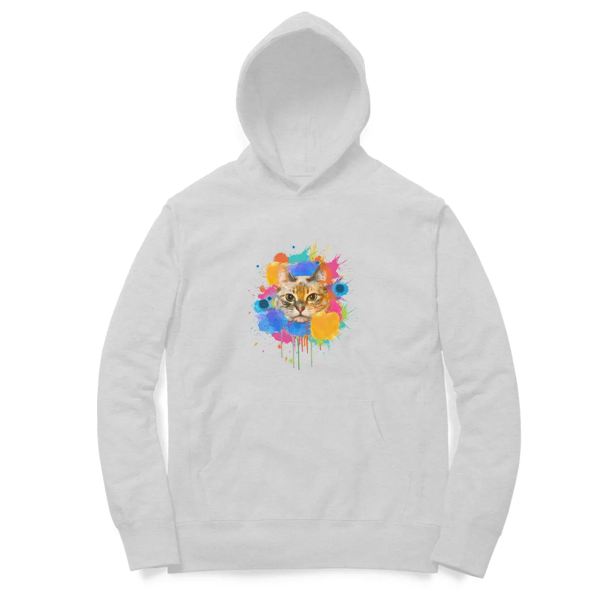 Hoodie (Men) - Splishy Splishy Cat (9 Colours)