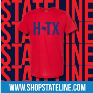 HTX NAVY - RED UNISEX