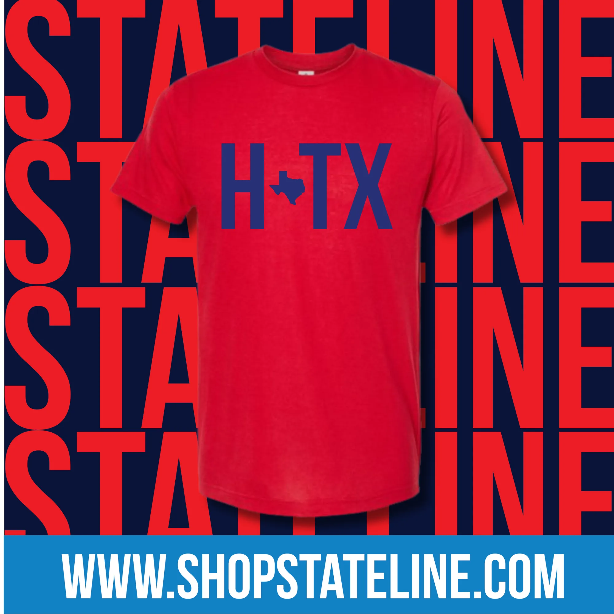 HTX NAVY - RED UNISEX