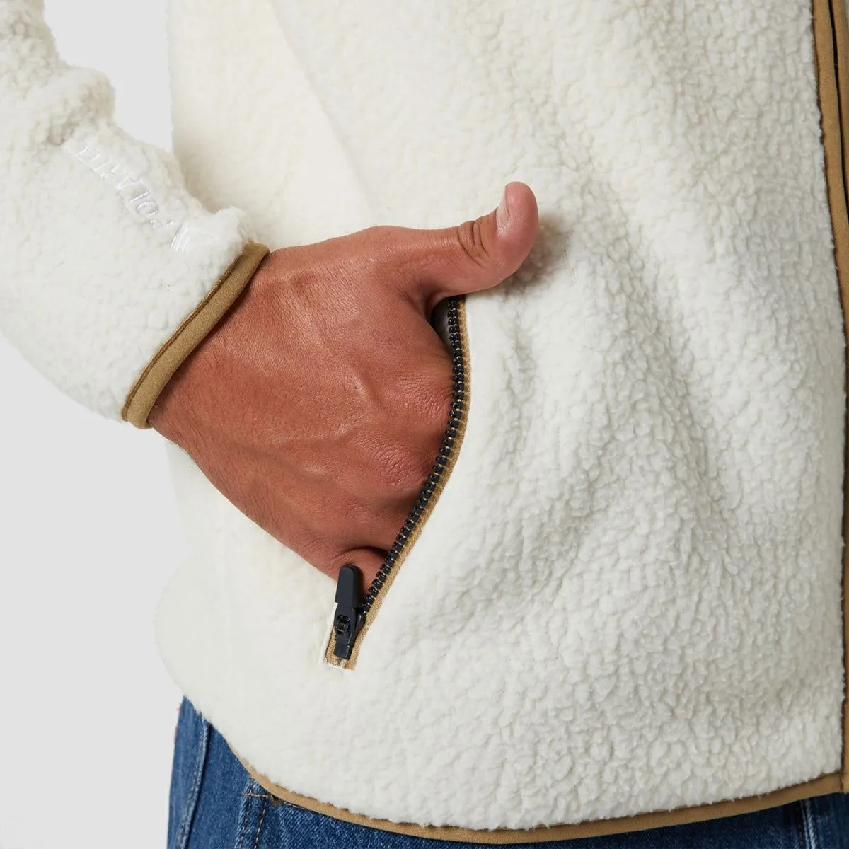 Hurley Explore Thermal Polartec Fleece Jacket Birch
