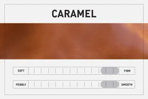 JANE LEATHER CROSSBODY - CARAMEL