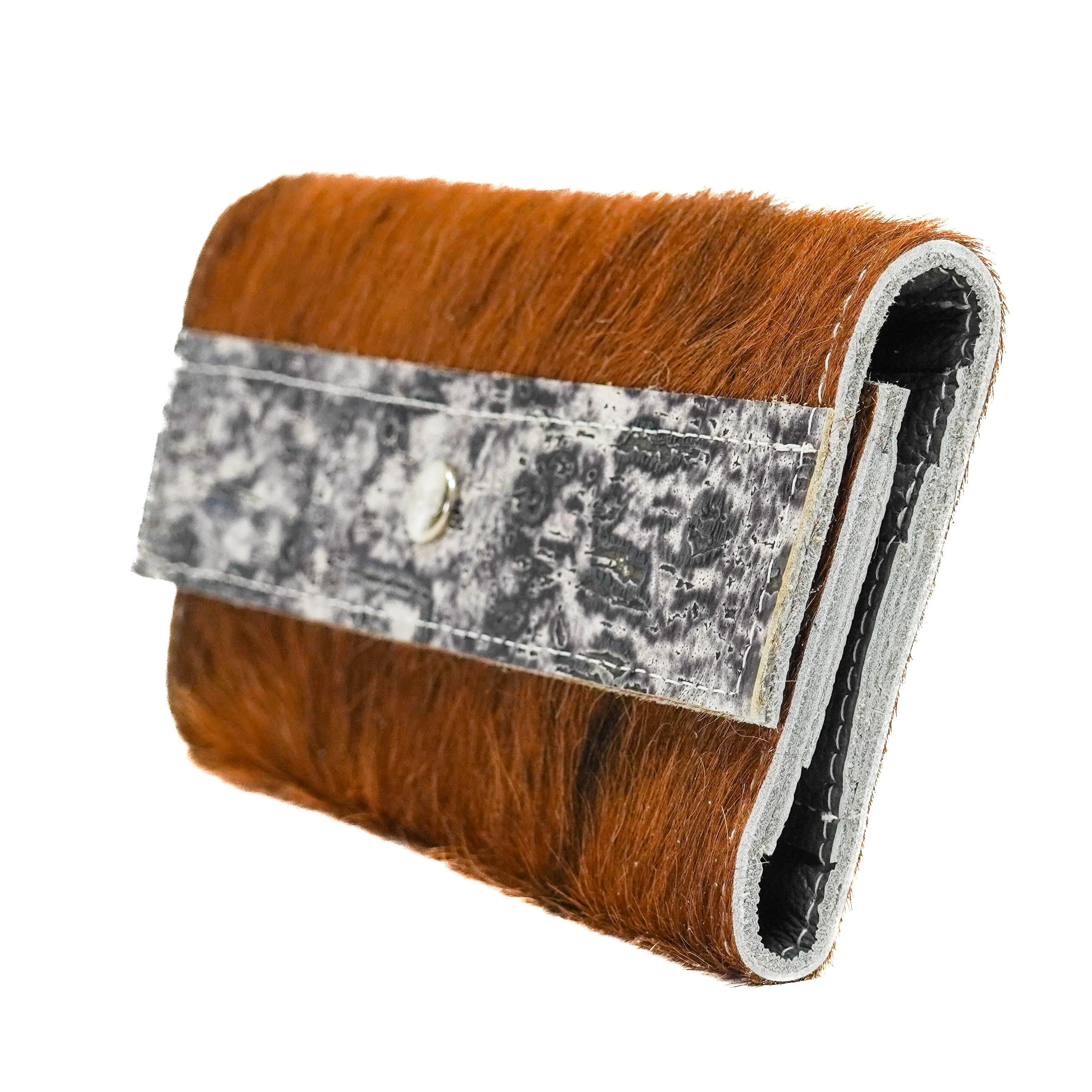 Kacey Wallet - Red Brindle w/ Smokeshow Driftwood