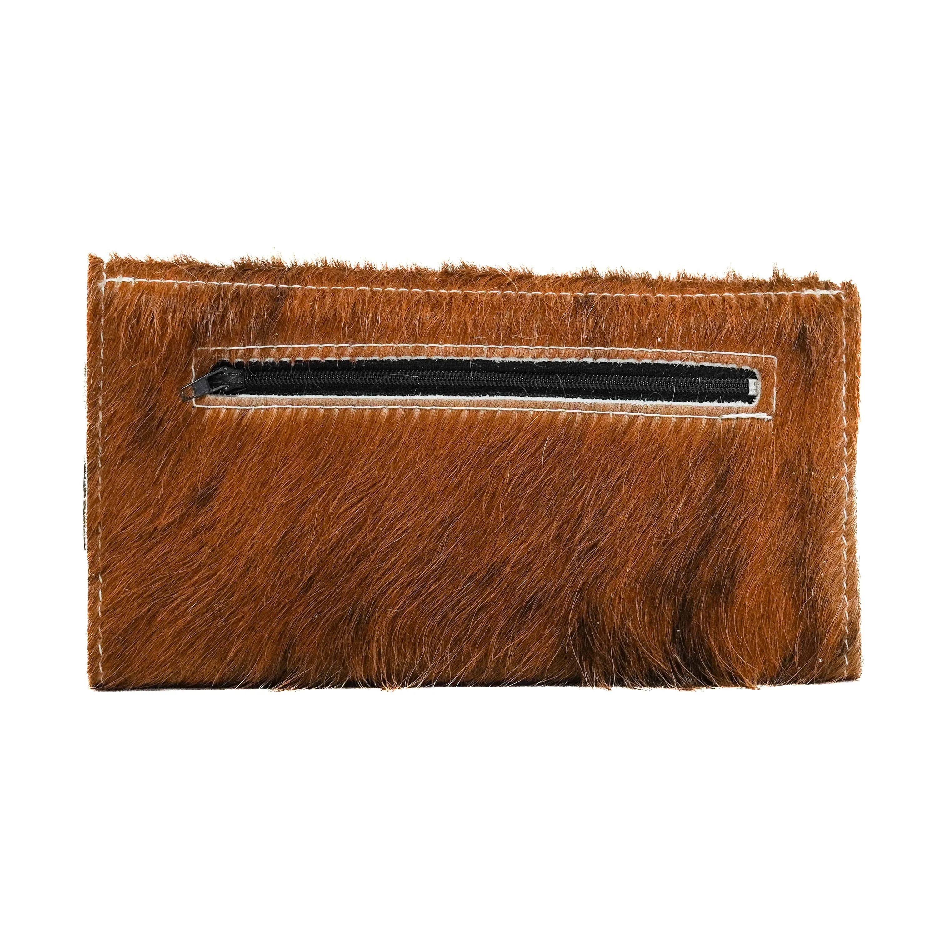 Kacey Wallet - Red Brindle w/ Smokeshow Driftwood