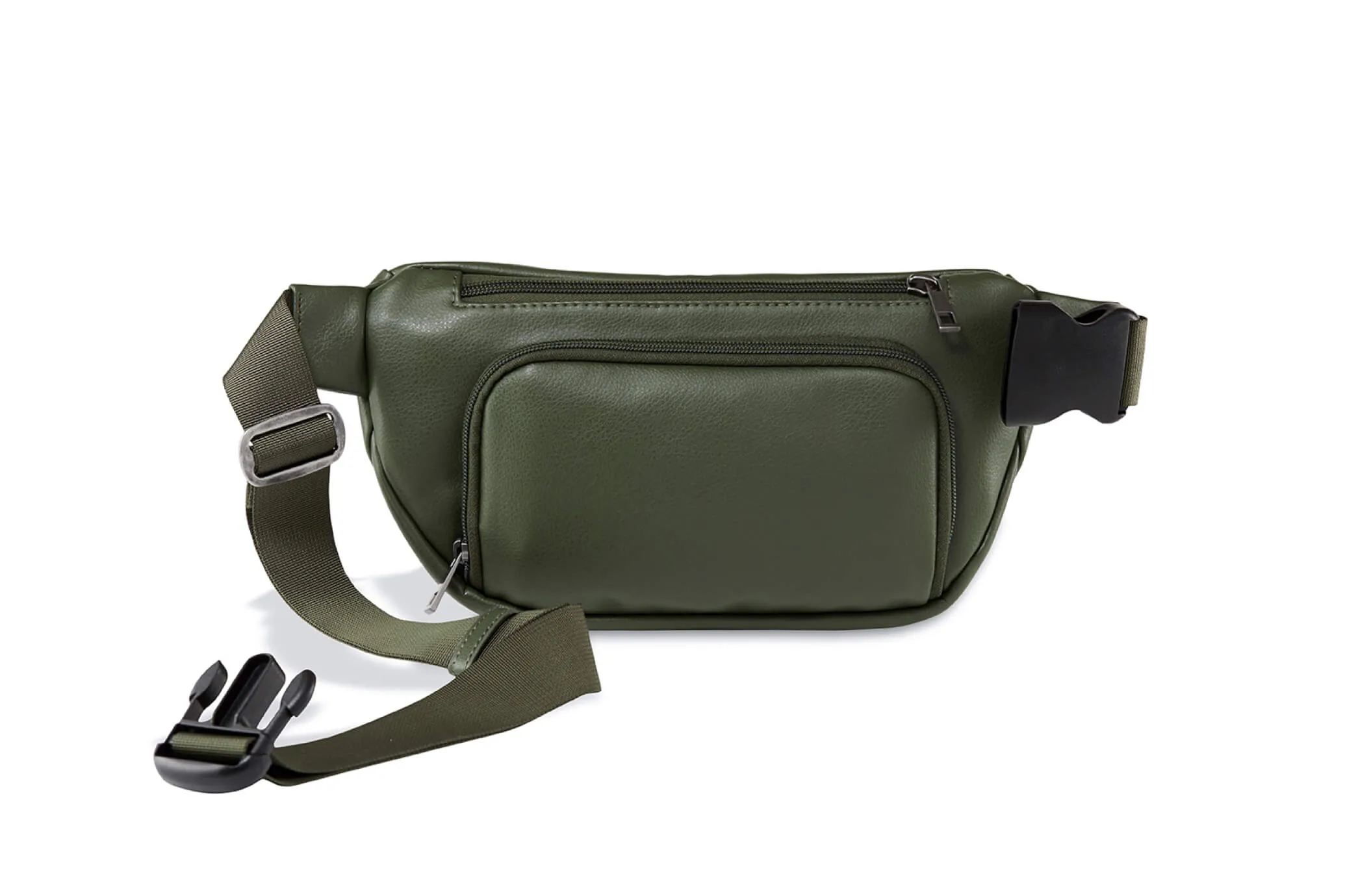 Kibou Vegan Leather Bag - Olive