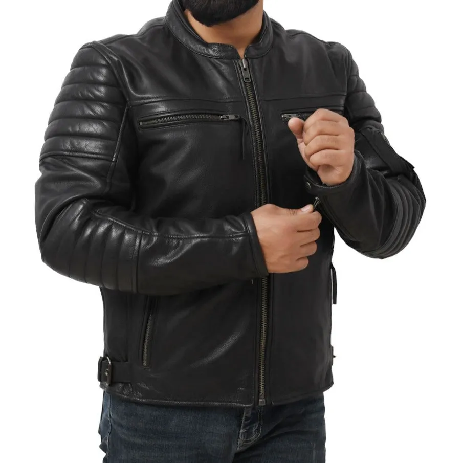 KINGS Motorcycle Leather Jacket