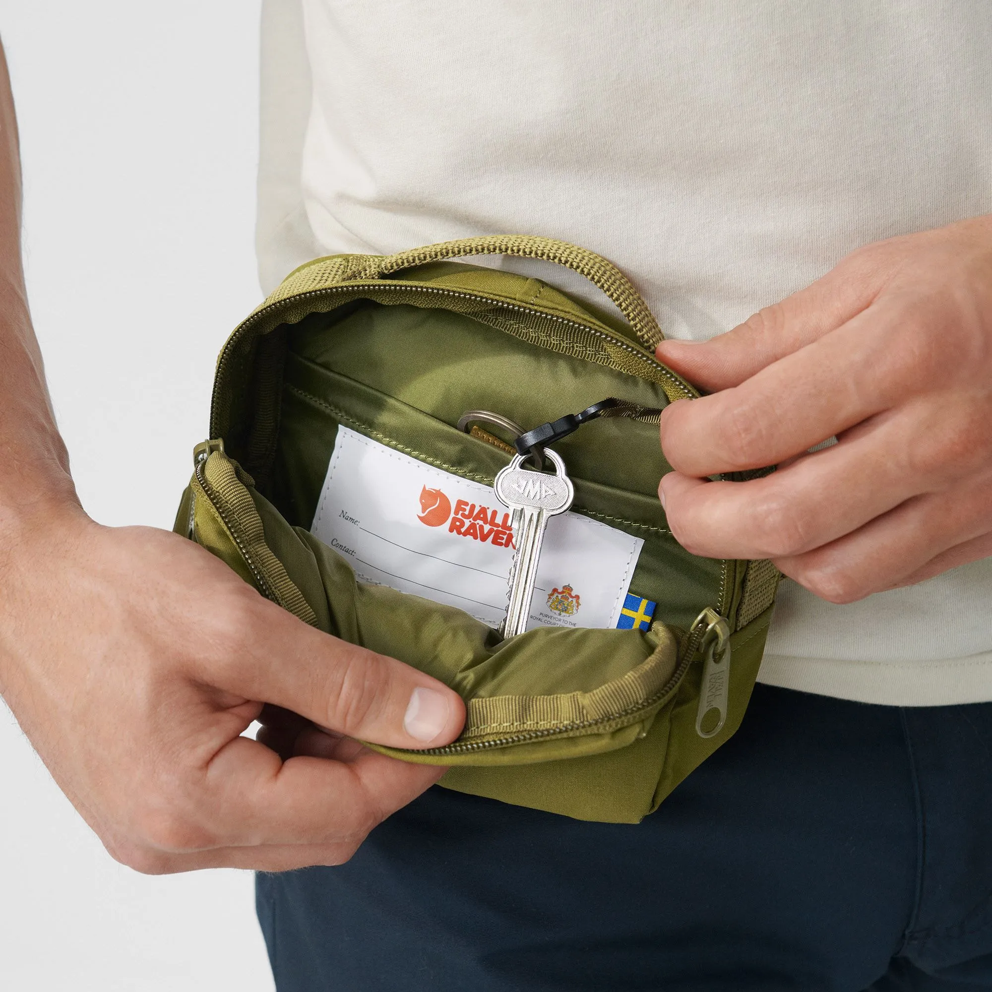 Light Oak Kanken Hip Pack