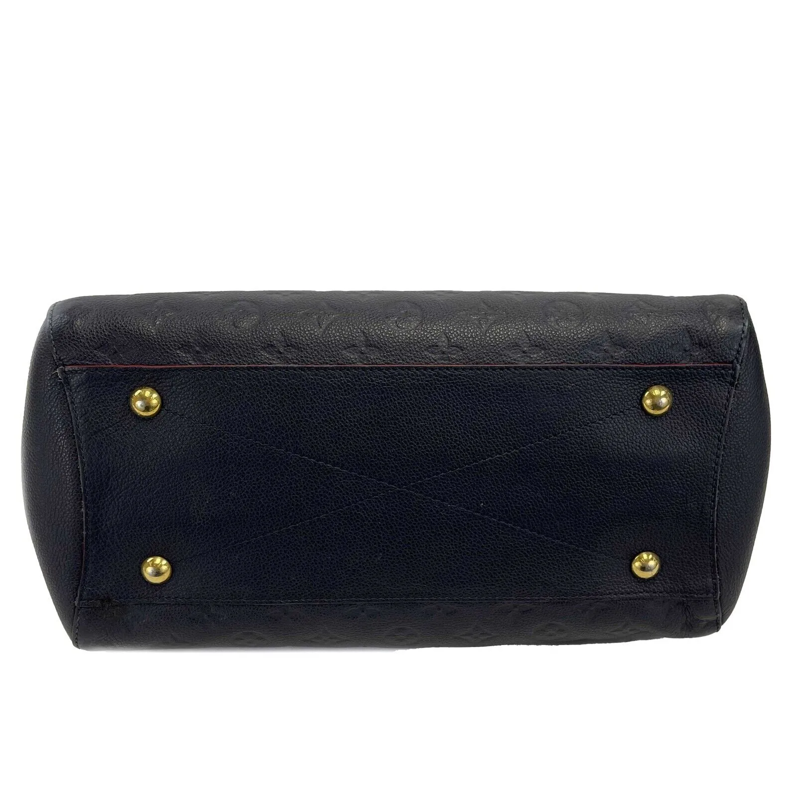 Louis Vuitton - Montaigne GM Dark Navy Monogram - Top Handle W/ Shoulder Strap