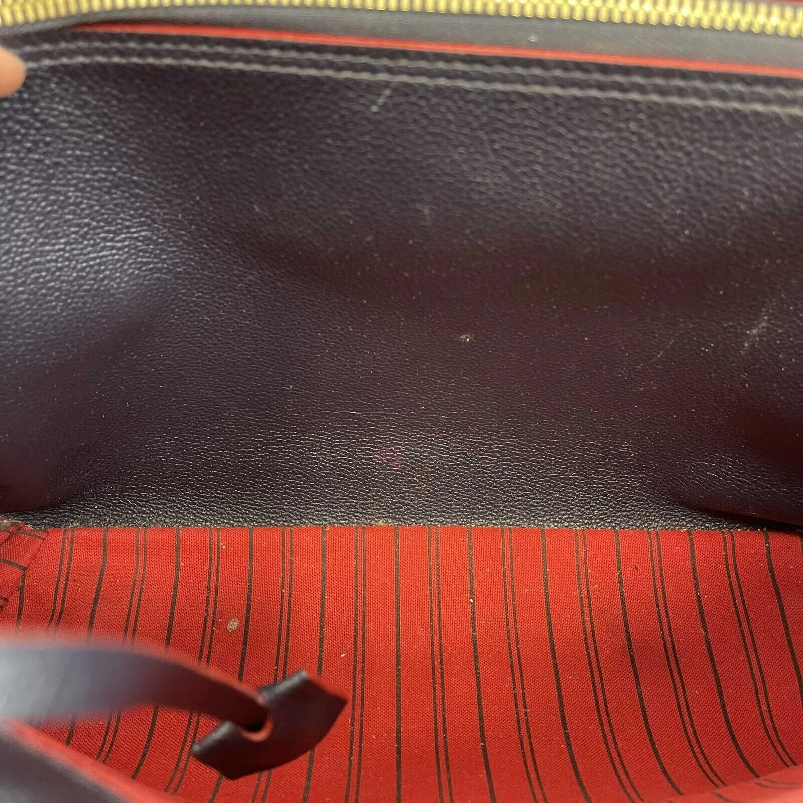 Louis Vuitton - Montaigne GM Dark Navy Monogram - Top Handle W/ Shoulder Strap