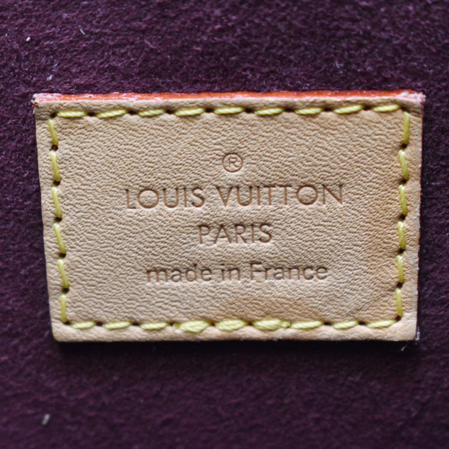 LOUIS VUITTON Montsouris NM Monogram Canvas Backpack Bag Brown