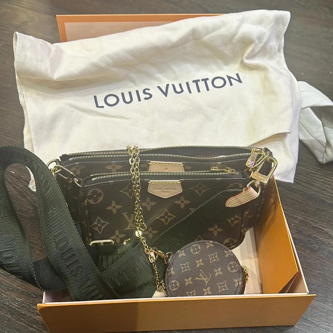 Louis Vuitton Multi Pochette 'khaki’