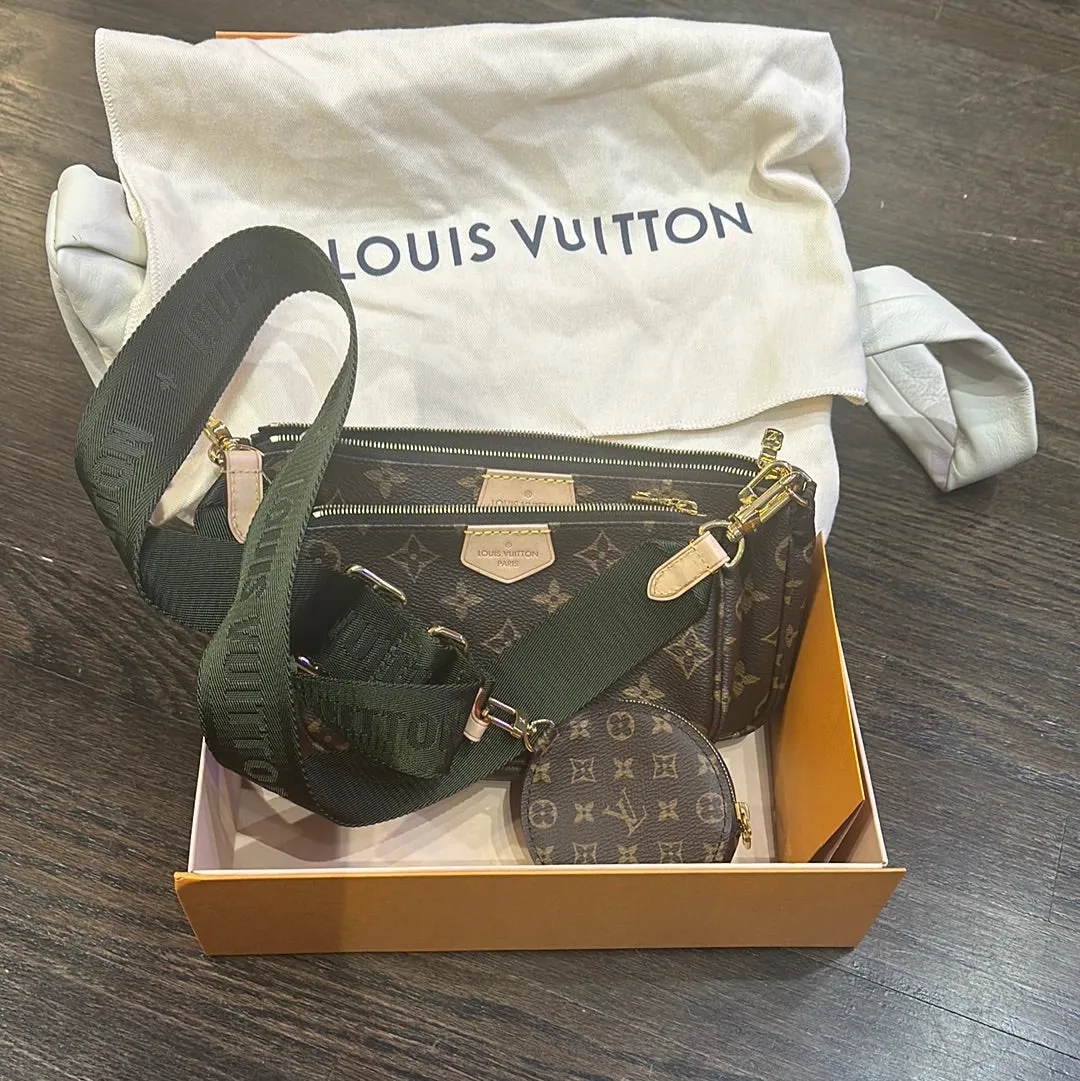 Louis Vuitton Multi Pochette 'khaki’