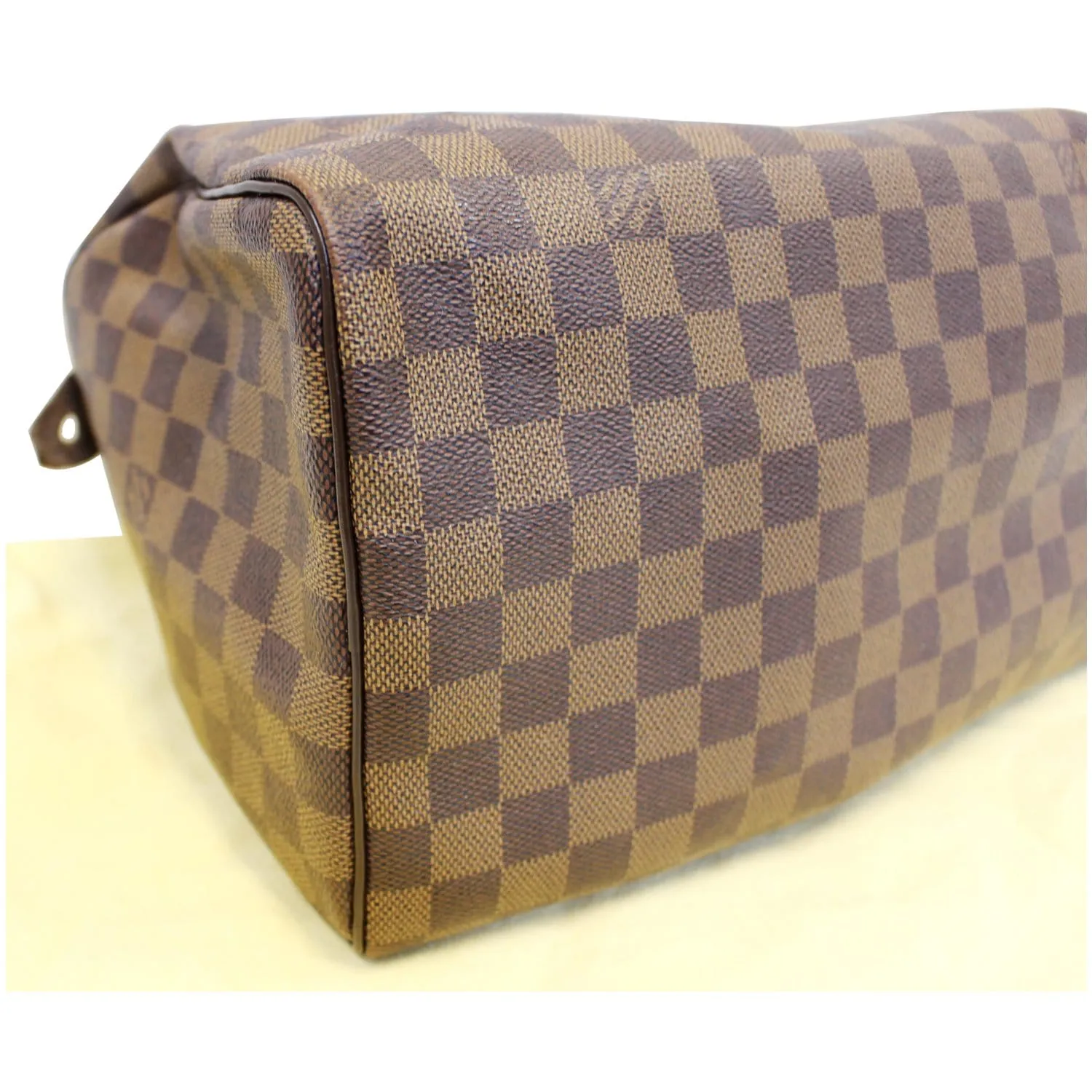 LOUIS VUITTON Speedy 30 Damier Ebene Satchel Handbag