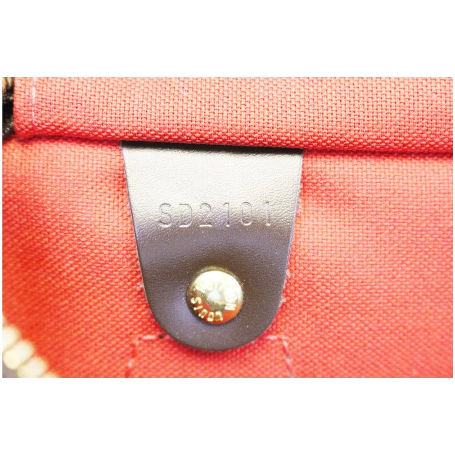 LOUIS VUITTON Speedy 30 Damier Ebene Satchel Handbag