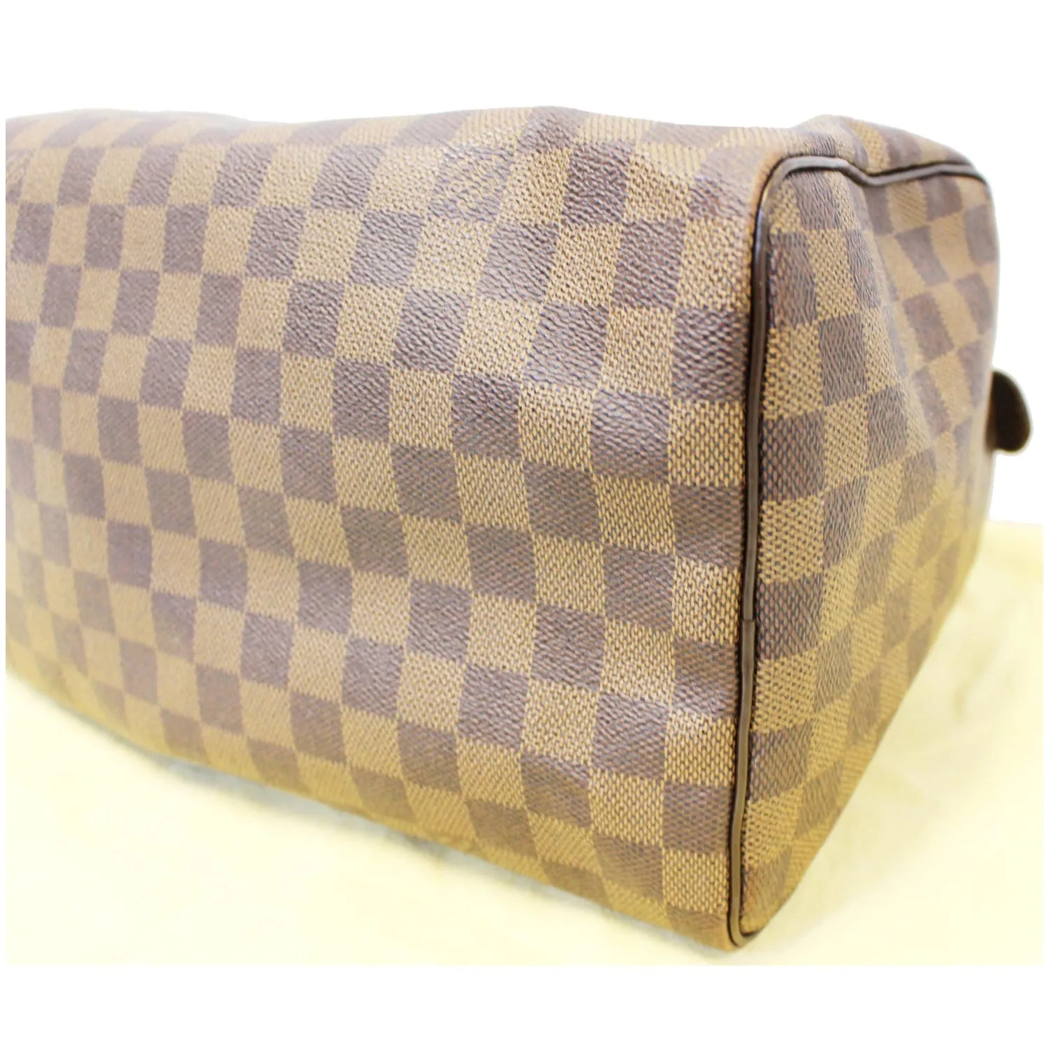 LOUIS VUITTON Speedy 30 Damier Ebene Satchel Handbag