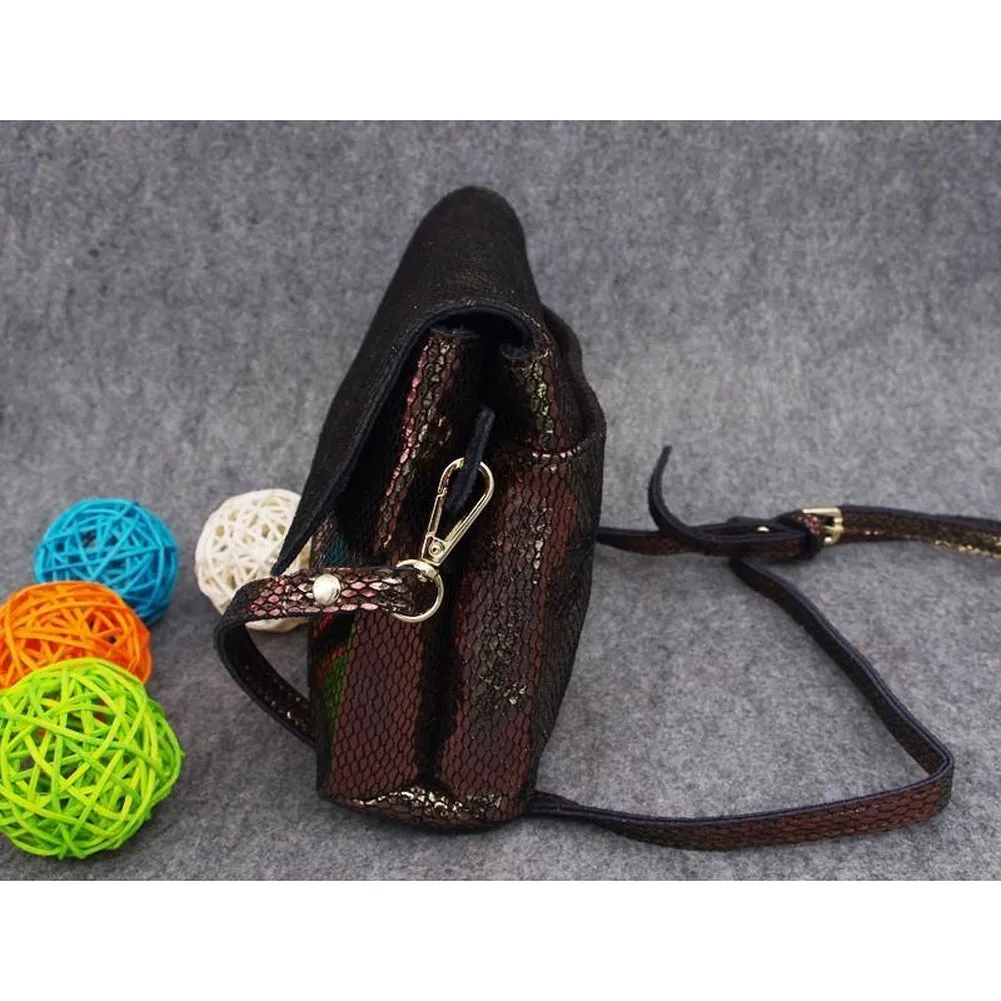 <bold>Crossbody  / Shoulder Bag <br>Genuine-Leather