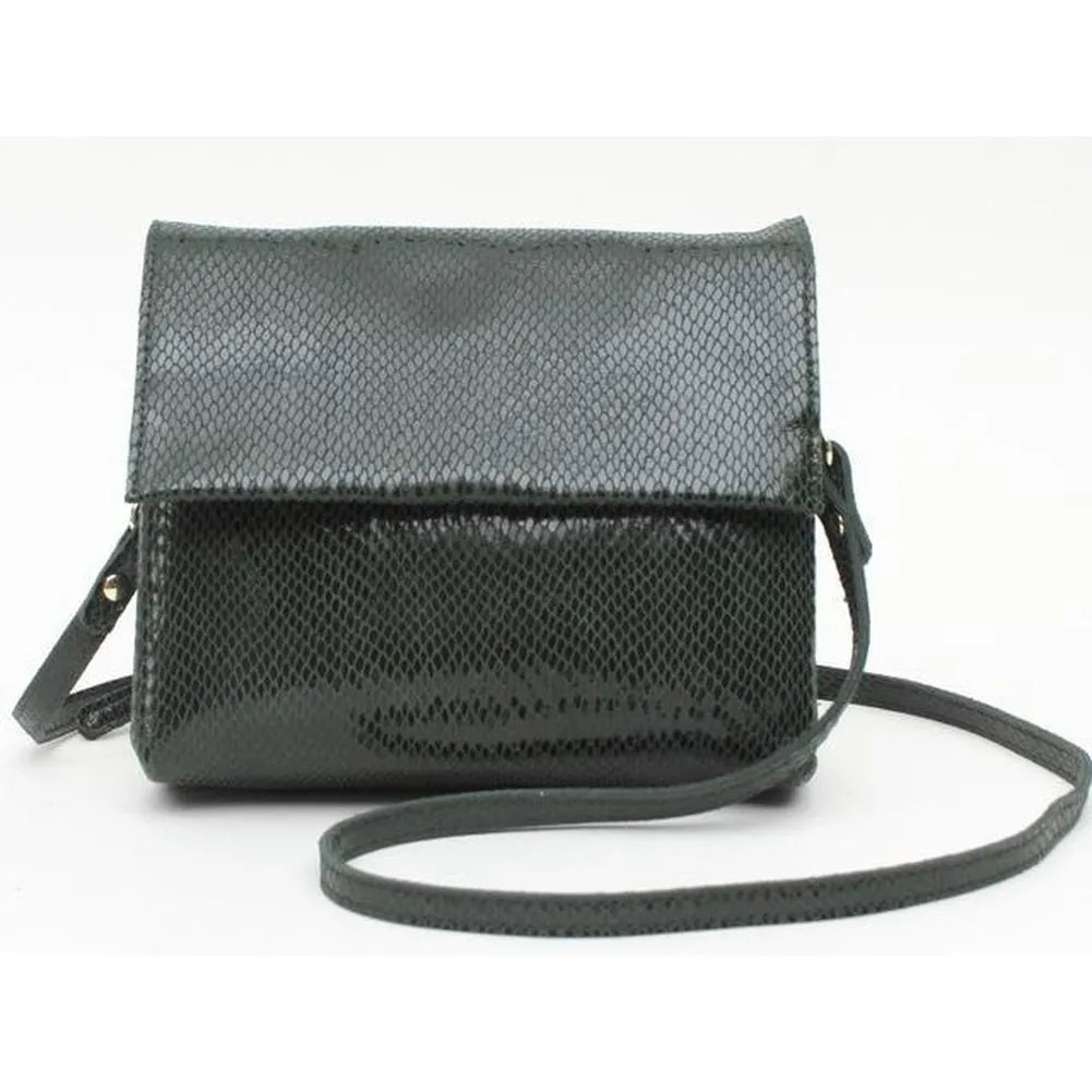 <bold>Crossbody  / Shoulder Bag <br>Genuine-Leather